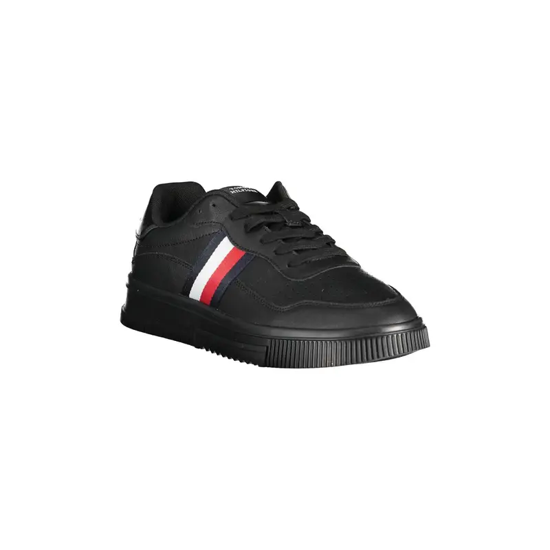 Sneakers Uomo Nere Ricamo Nero miniatura 3