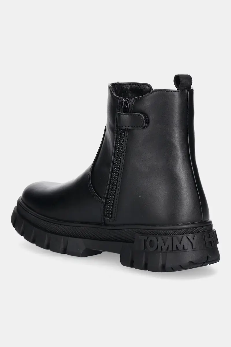 Tommy Hilfiger Stivaletti Chelsea Nero 3638301 miniatura 3