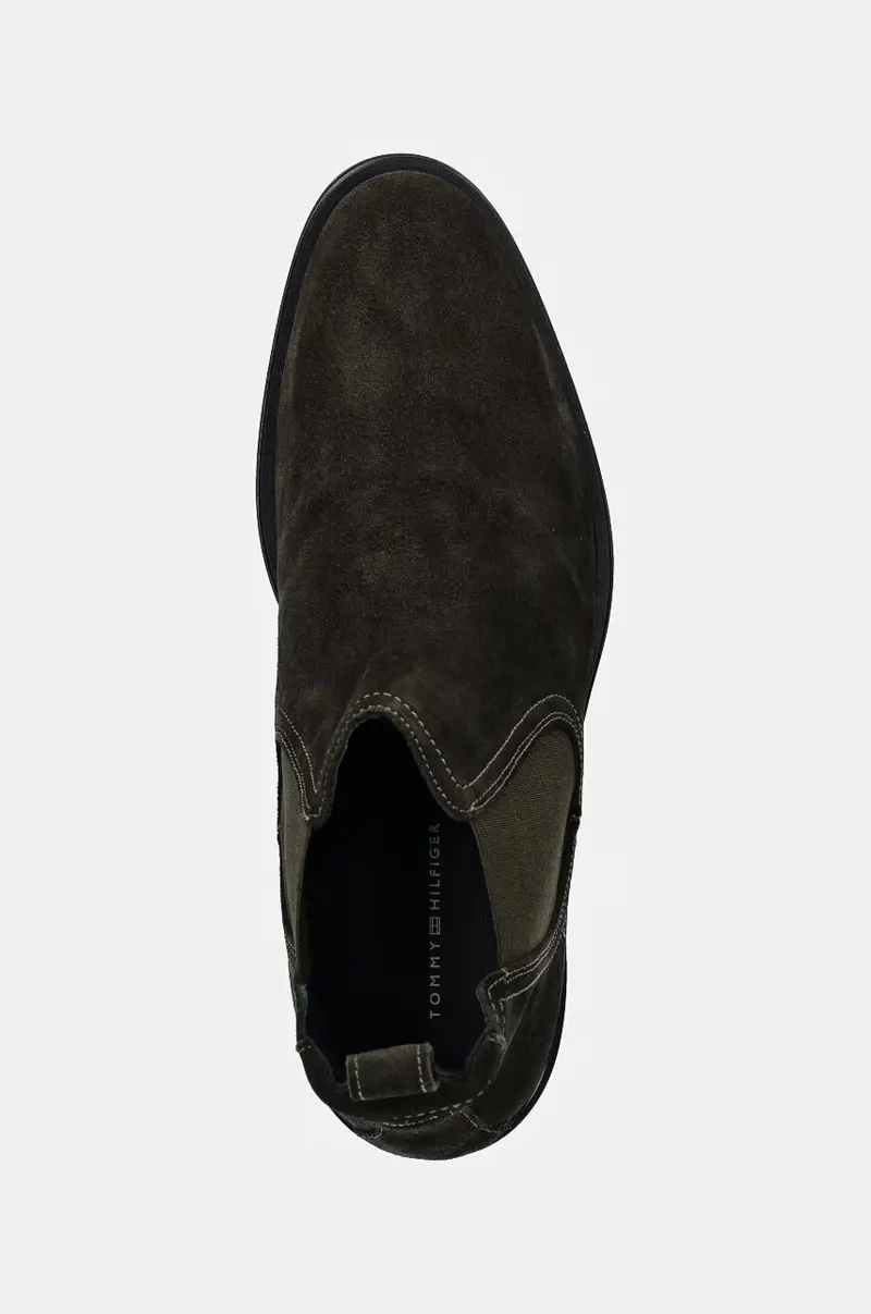Tommy Hilfiger Stivaletti Chelsea Verde 4157872 miniatura 4