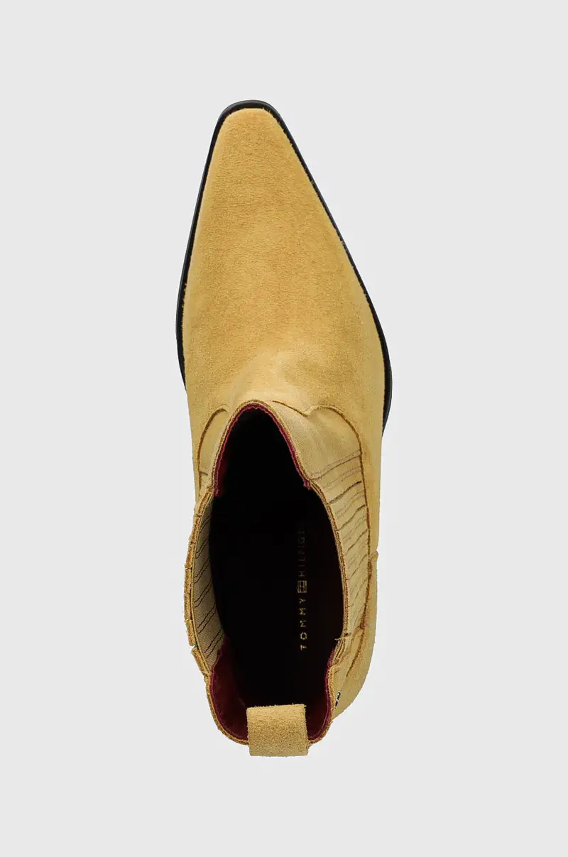 Tommy Hilfiger Stivaletti Chelsea Donna Beige 3764692 miniatura 4