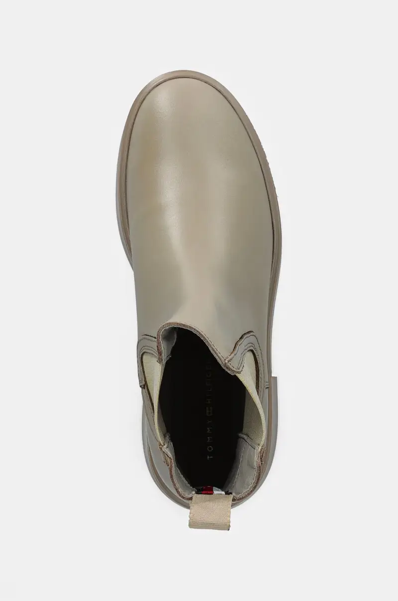 Tommy Hilfiger Stivaletti Chelsea Donna Beige 3121004 miniatura 4