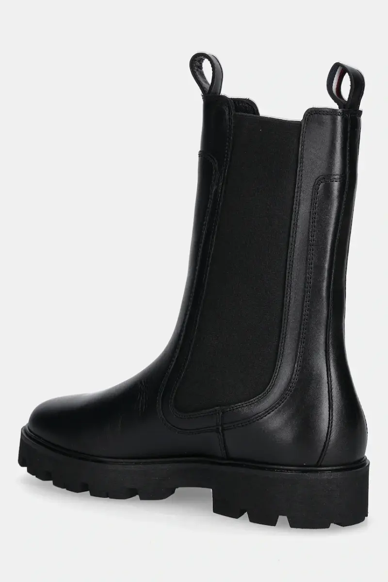 Tommy Hilfiger Stivaletti Chelsea Donna Nero 3152939 miniatura 3