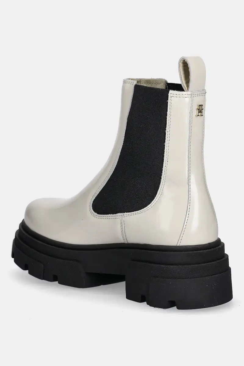 Tommy Hilfiger Stivaletti Chelsea Donna Beige 3123707 miniatura 3