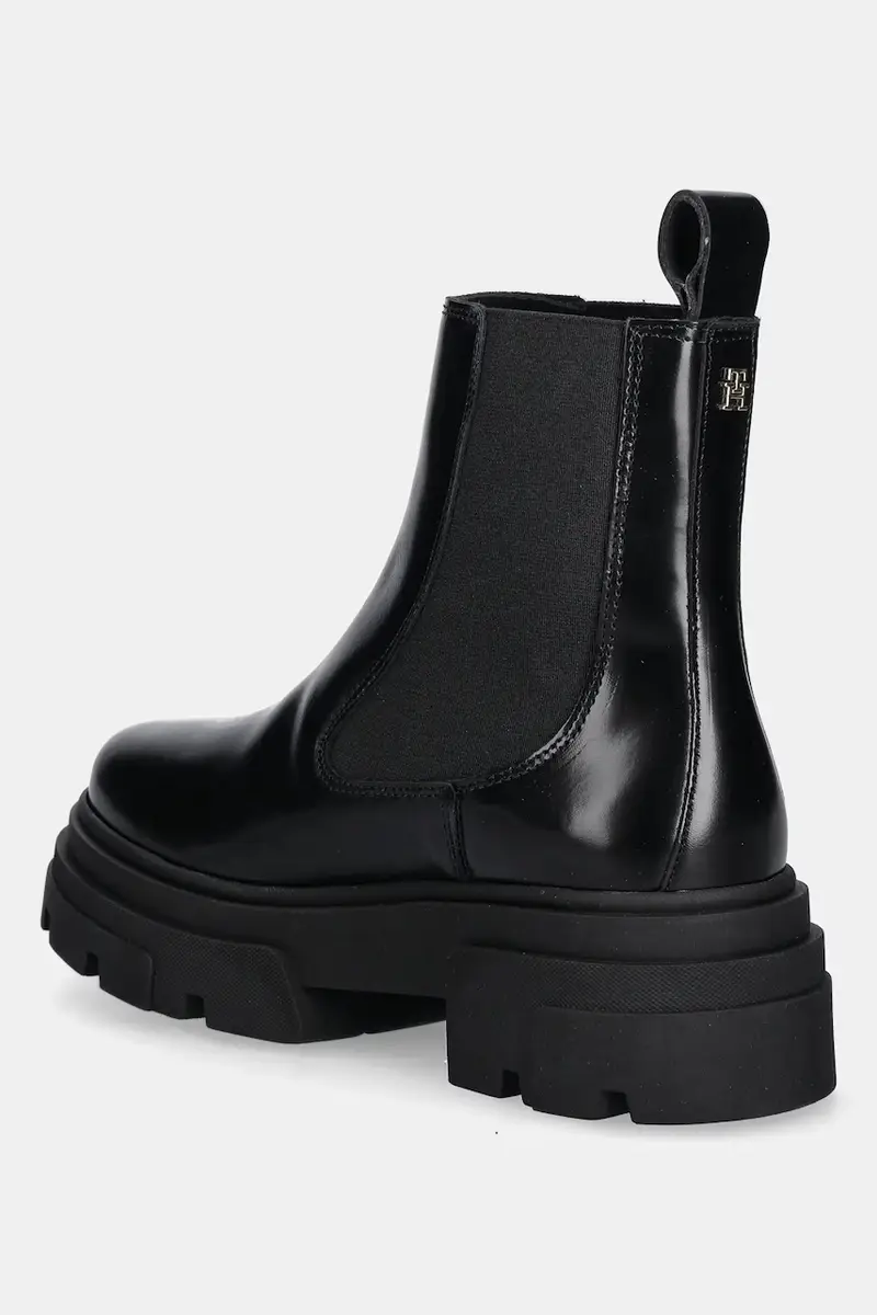 Tommy Hilfiger Stivaletti Chelsea Donna Nero 3426969 miniatura 3