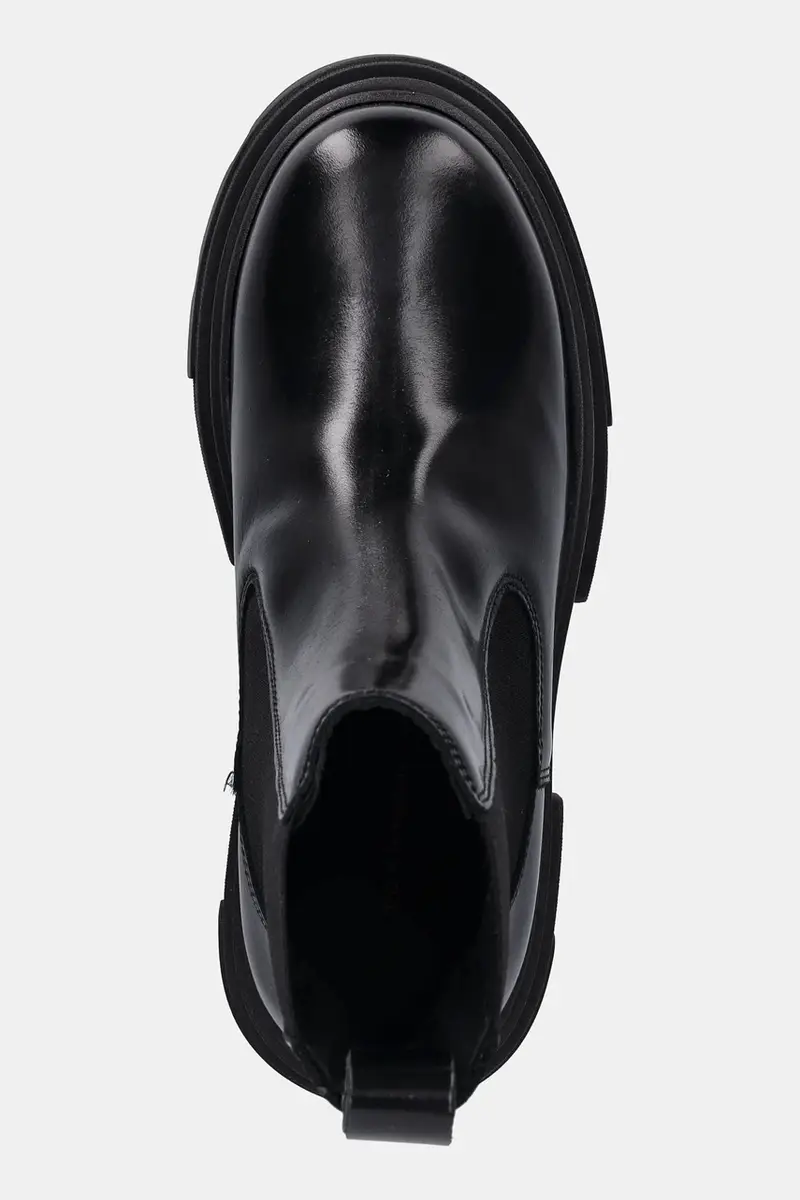 Tommy Hilfiger Stivaletti Chelsea Donna Nero 3426969 miniatura 4