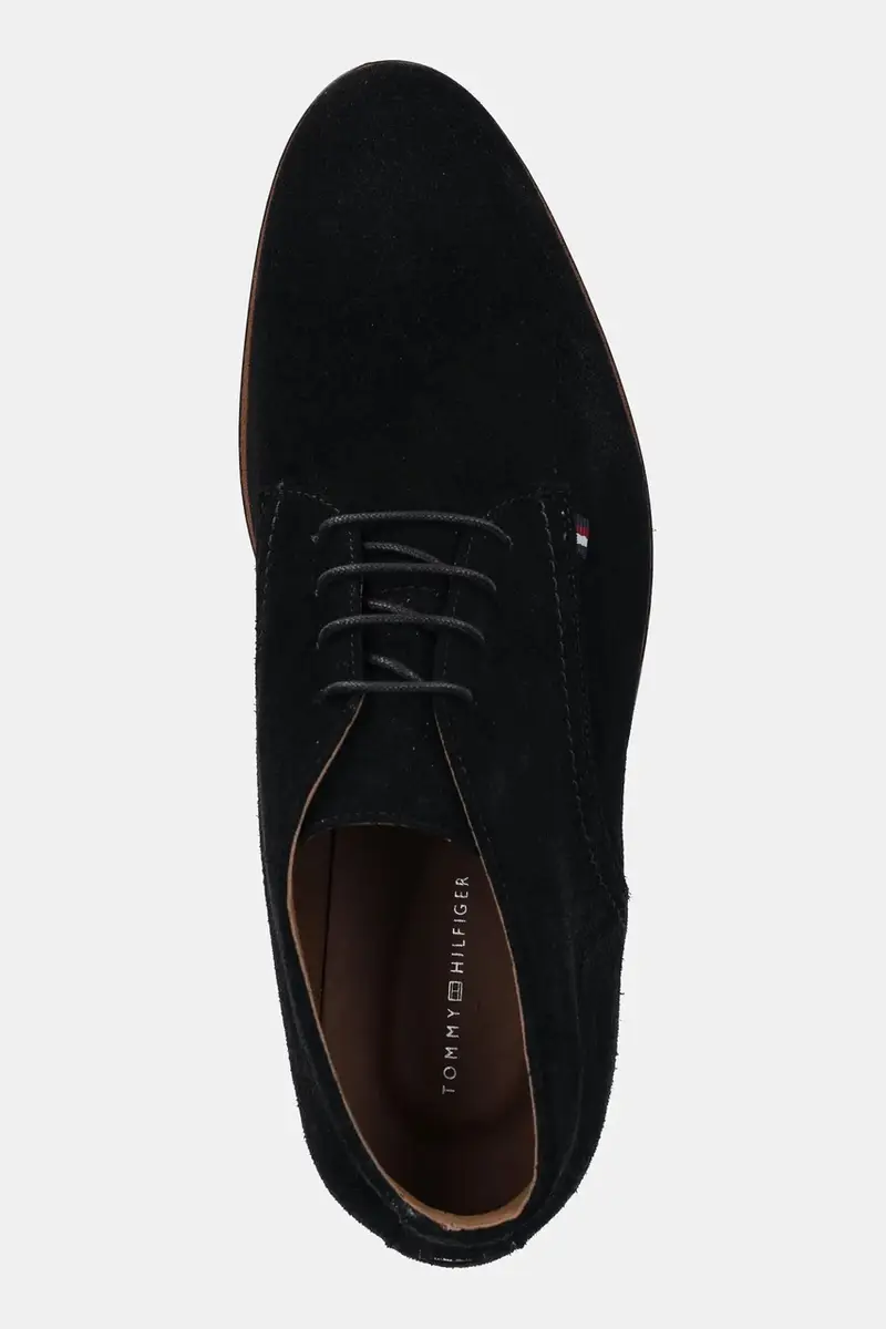 stivaletti HILFIGER DRESS SUEDE BOOT uomo colore nero FM0FM05726 miniatura 4