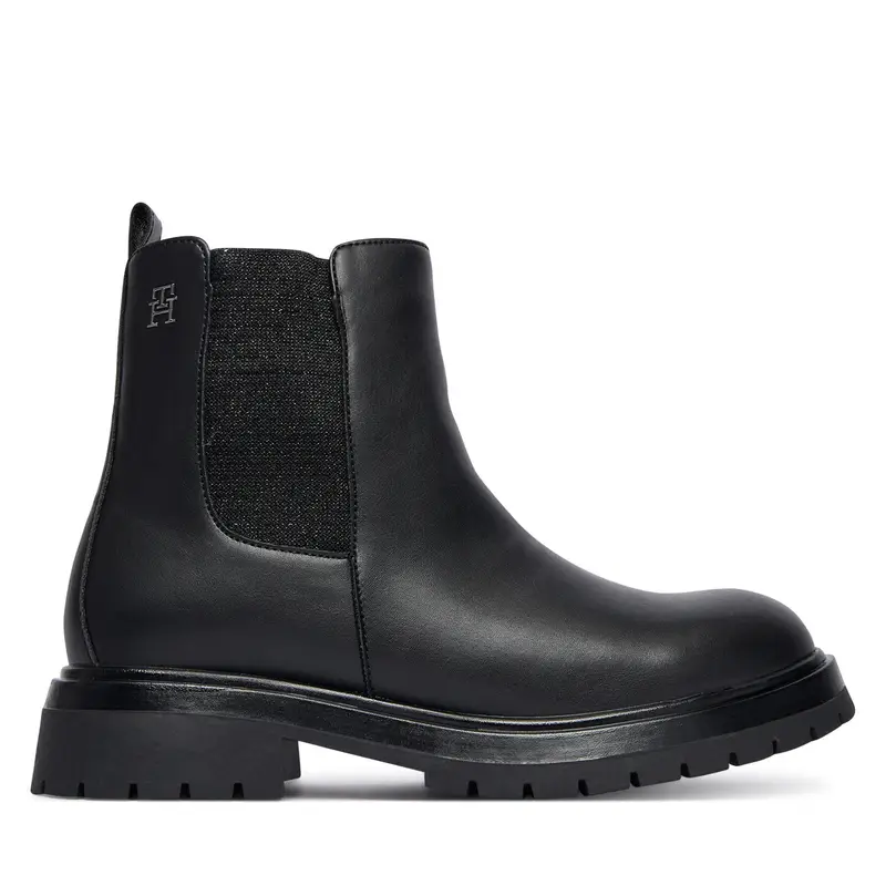Stivaletti Tommy Hilfiger Chelsea Boot T3A5-34152-1355 D Nero