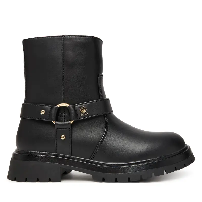 Stivaletti Tommy Hilfiger T3A5-34021-1355999 Nero