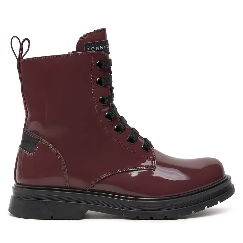 Stivaletti Tommy Hilfiger T4A5-33588-0775 M Bordeaux