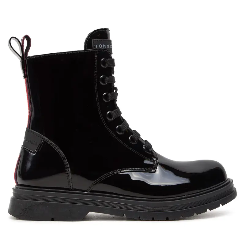 Stivaletti Tommy Hilfiger T4A5-33588-0775 M Nero