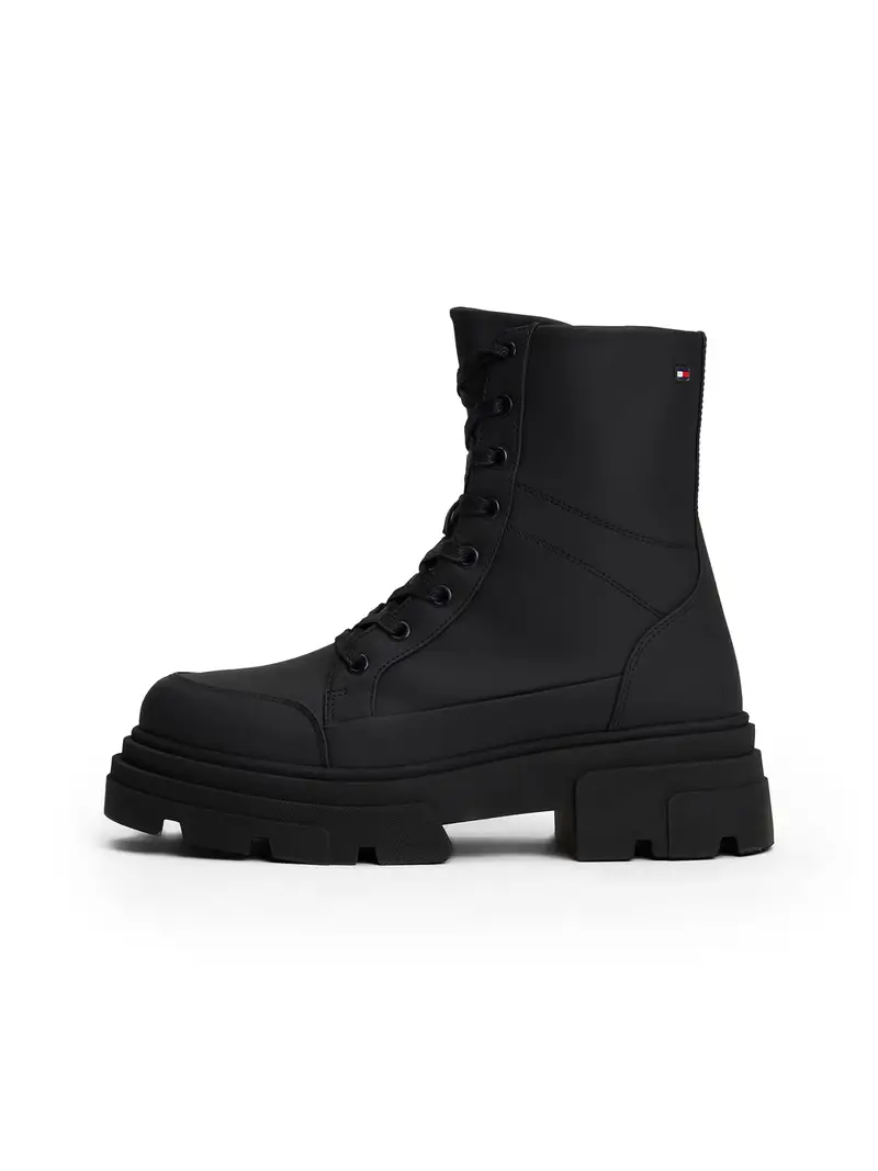 Stivaletto stringato nero