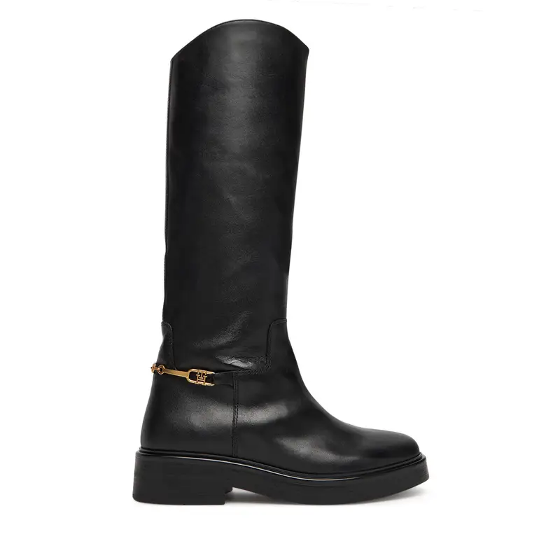 Tommy Hilfiger Stivali al ginocchio Nero 4177278