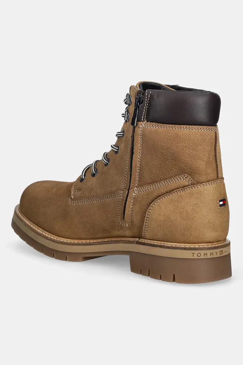 stivali alti in pelle FLEX TH OUTDOOR W NBK BOOT colore marrone FM0FM05563 miniatura 3
