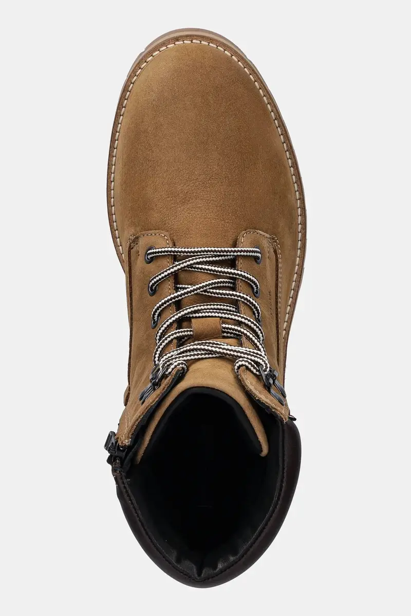 stivali alti in pelle FLEX TH OUTDOOR W NBK BOOT colore marrone FM0FM05563 miniatura 4