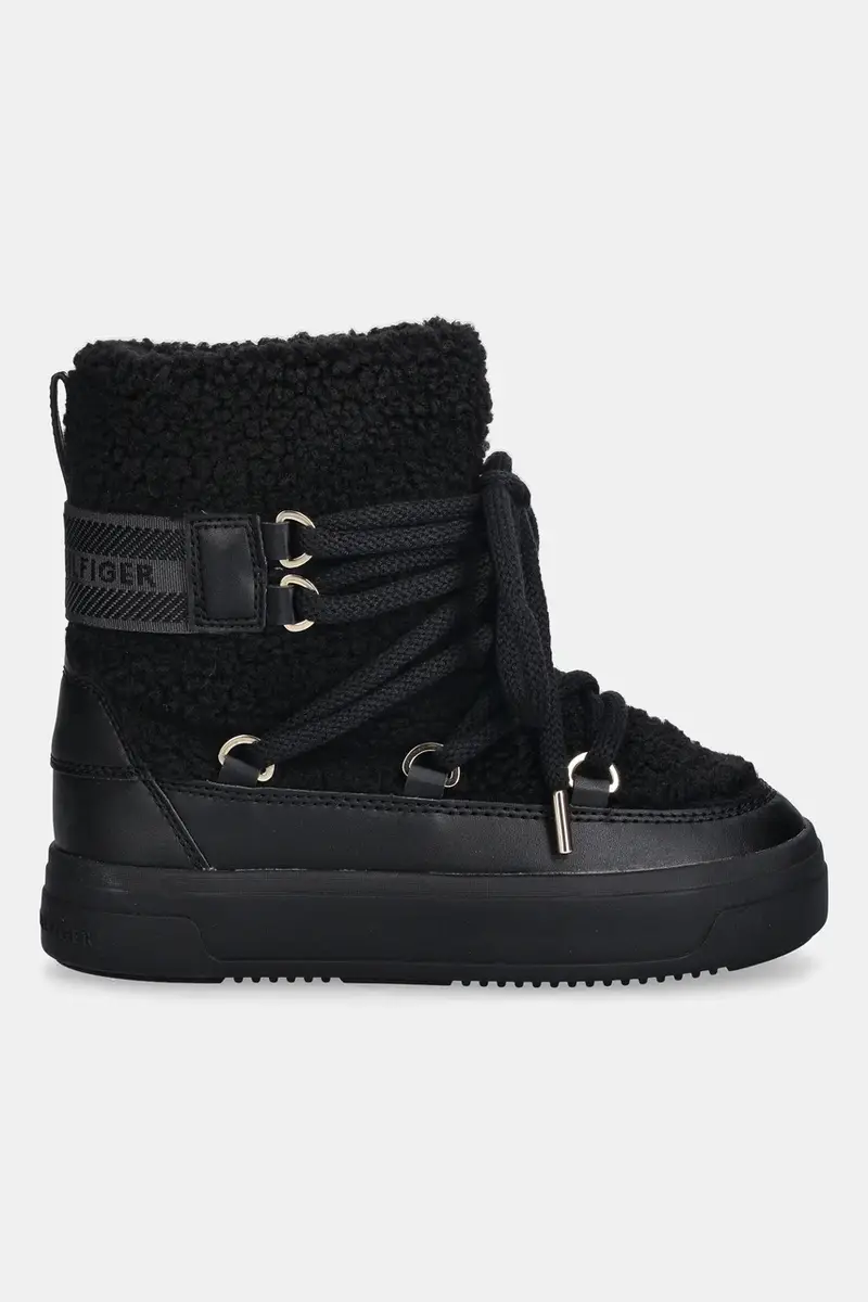 stivali da neve FAUX SHEARLING SNOWBOOT colore nero FW0FW08788 miniatura 2