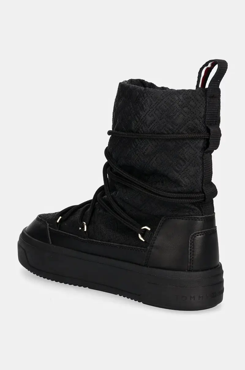 stivali da neve LACE-UP MONOGRAM SNOWBOOT colore nero FW0FW08430 miniatura 3