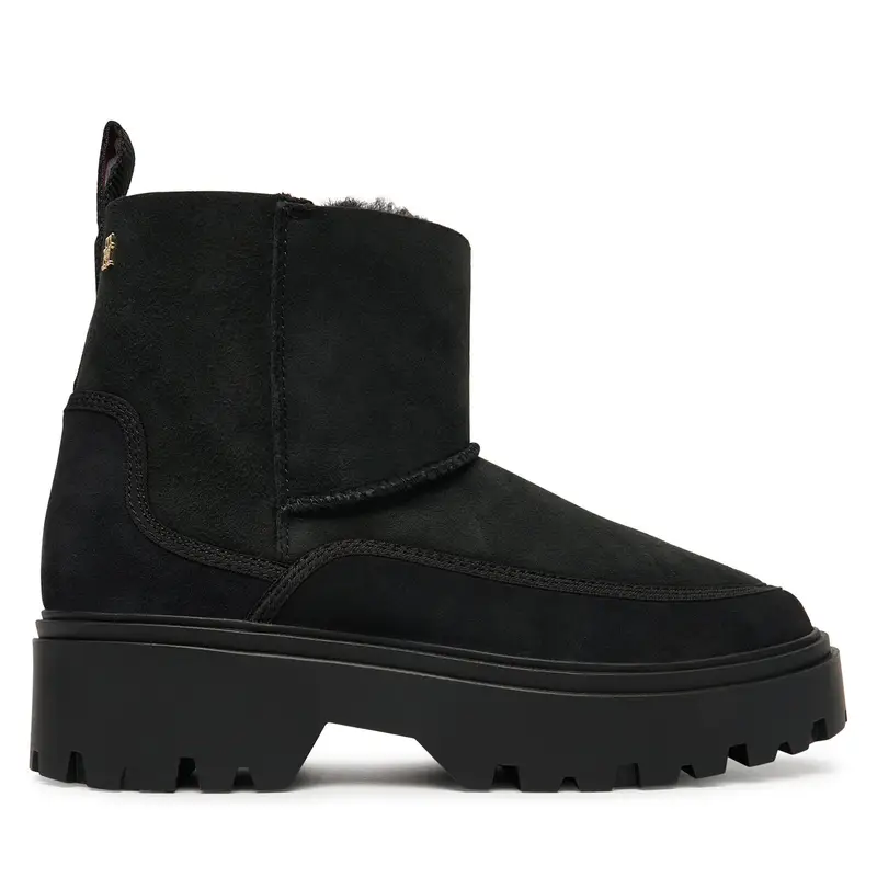 Stivali da neve Tommy Hilfiger Real Shearling Pullon FW0FW08997 Nero