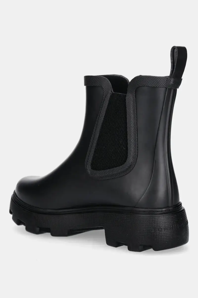 stivali di gomma FLAG ANKLE RAINBOOT WARM LINING donna colore nero FW0FW08974 miniatura 3