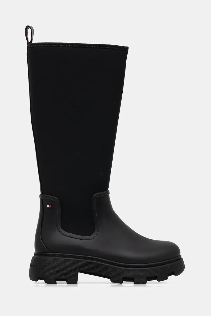 stivali di gomma FLAG LONG RAINBOOT WARM LINING donna colore nero FW0FW08973 miniatura 2