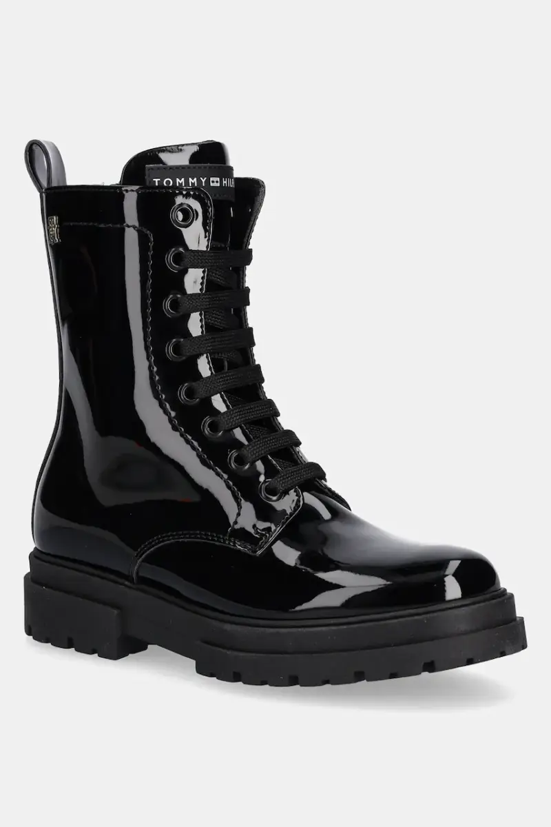 stivali per bambini colore nero T4A5-34025