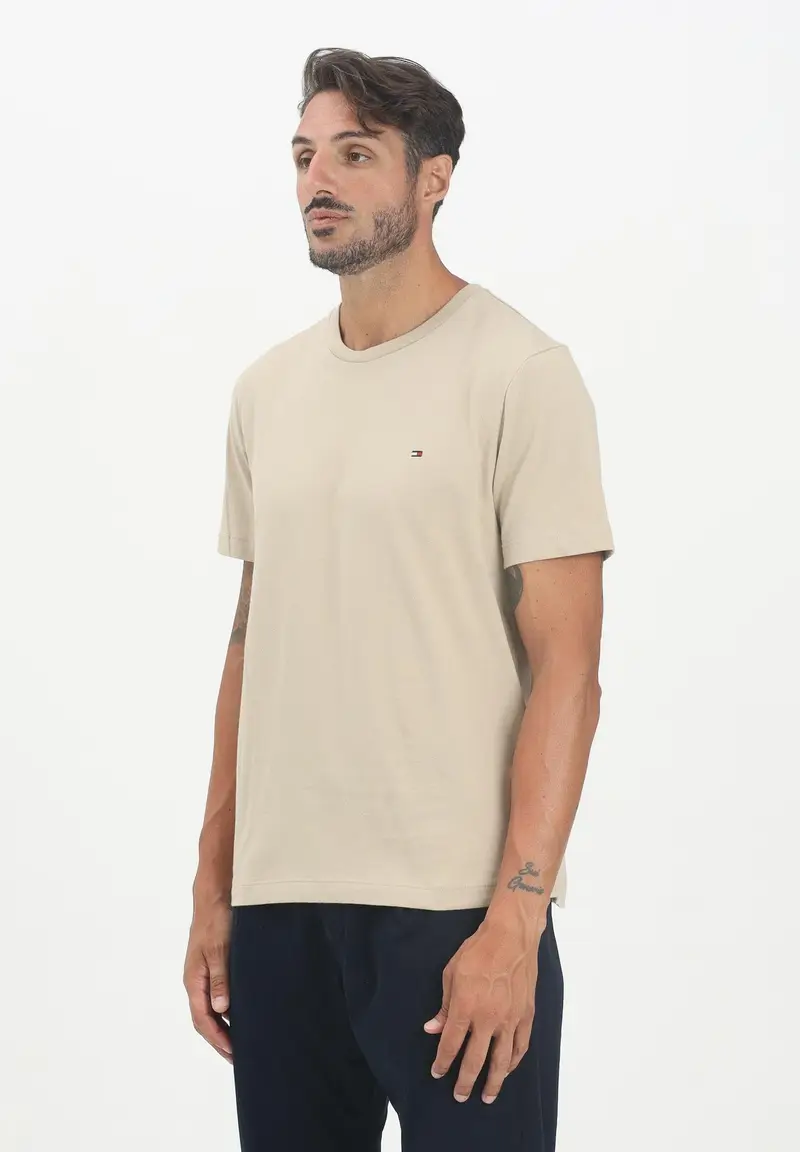 Tommy Hilfiger T-shirt Uomo Beige 1058535
