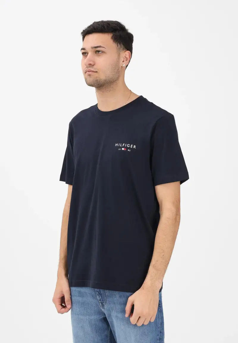 Tommy Hilfiger T-shirt Uomo Blu 3983011