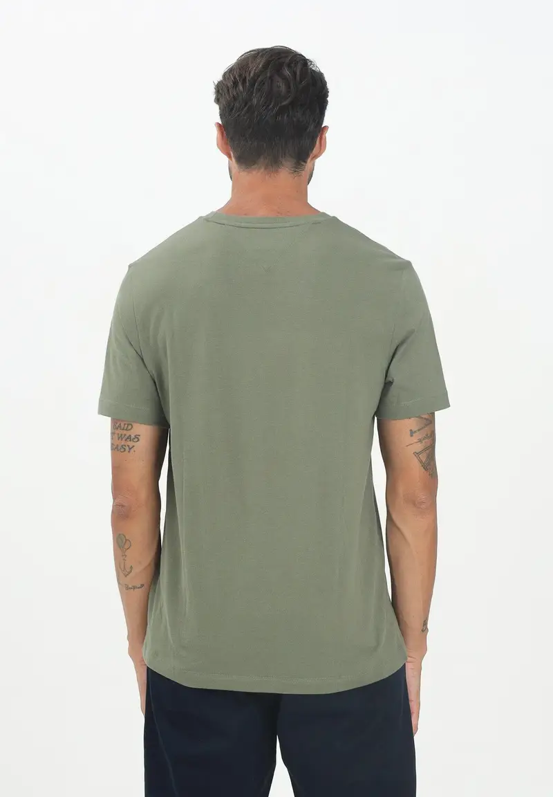 Tommy Hilfiger T-shirt Uomo Verde 1058594 miniatura 2
