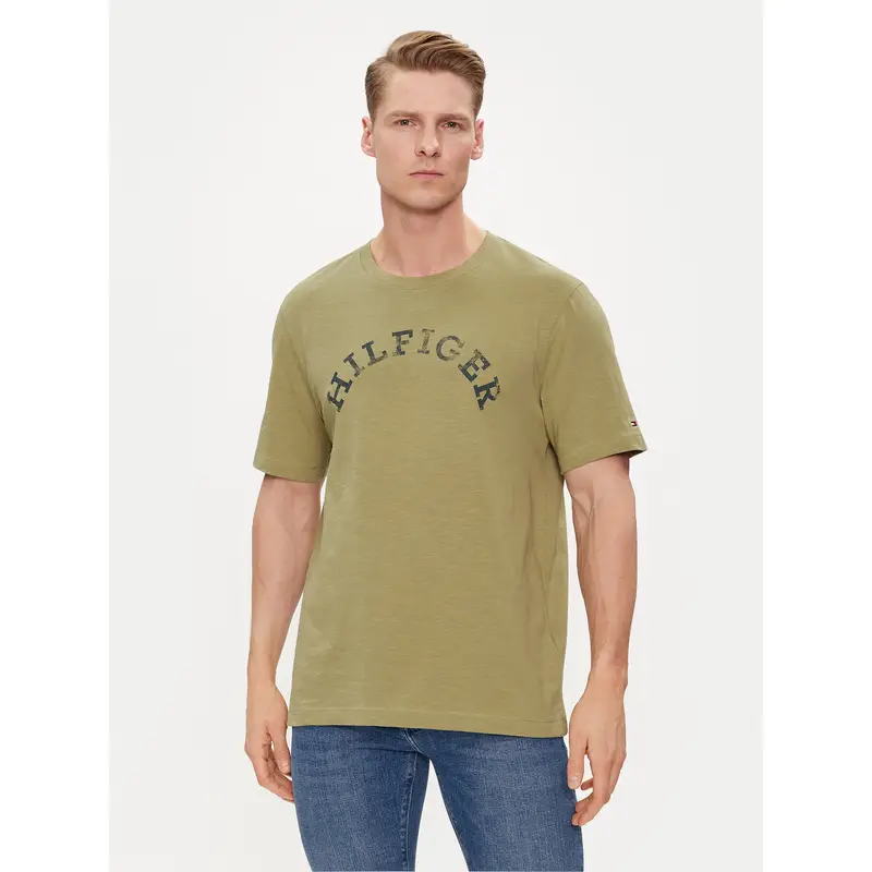 Tommy Hilfiger T-shirt Verde 3954070