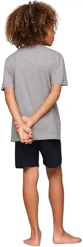 Tommy Hilfiger T-shirt Bambino Grigio 3514795 miniatura 3