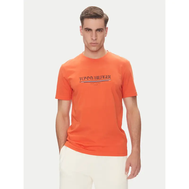 Tommy Hilfiger T-shirt Arancione 4111387