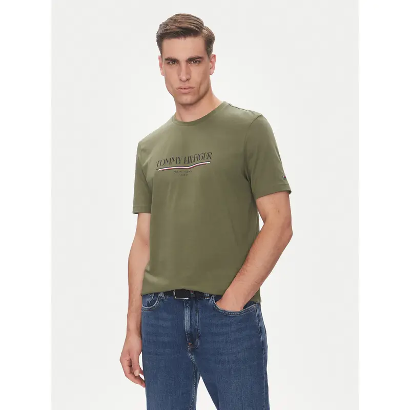 Tommy Hilfiger T-shirt Verde 3975572