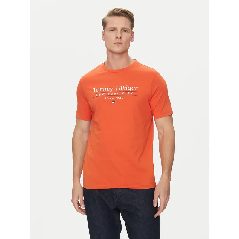 Tommy Hilfiger T-shirt Arancione 3212355