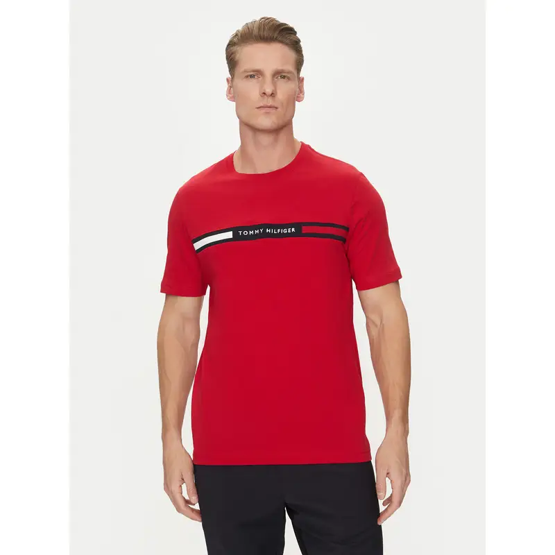 Tommy Hilfiger T-shirt Rosso 3212306