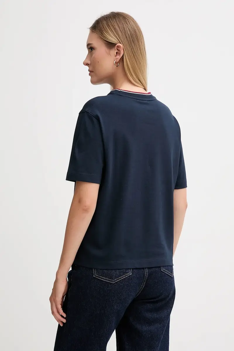 Tommy Hilfiger T-shirt Donna Blu 3134014 miniatura 2