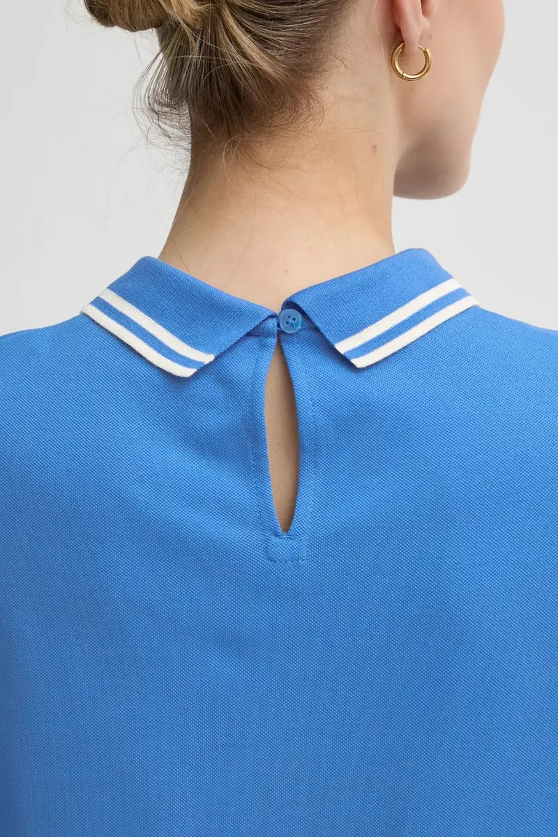 Tommy Hilfiger T-shirt Donna Blu 3312128 miniatura 4