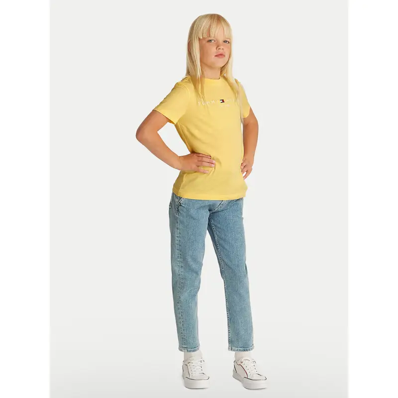 T-shirt Essential KS0KS00397 D Giallo Regular Fit