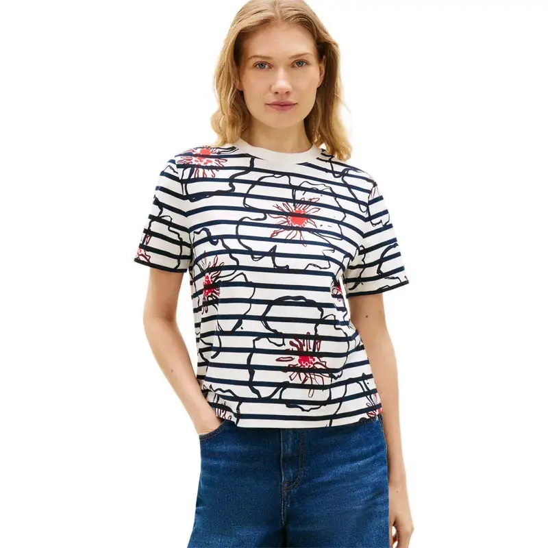 T-Shirt Floreale Multi Donna M