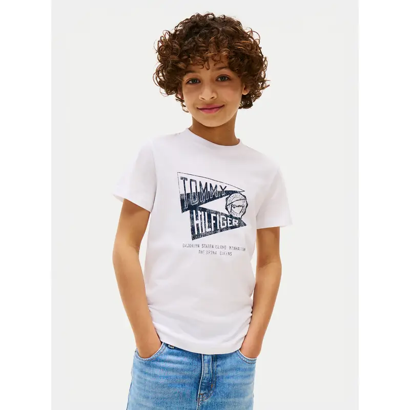 Tommy Hilfiger T-shirt Bianco 3965868