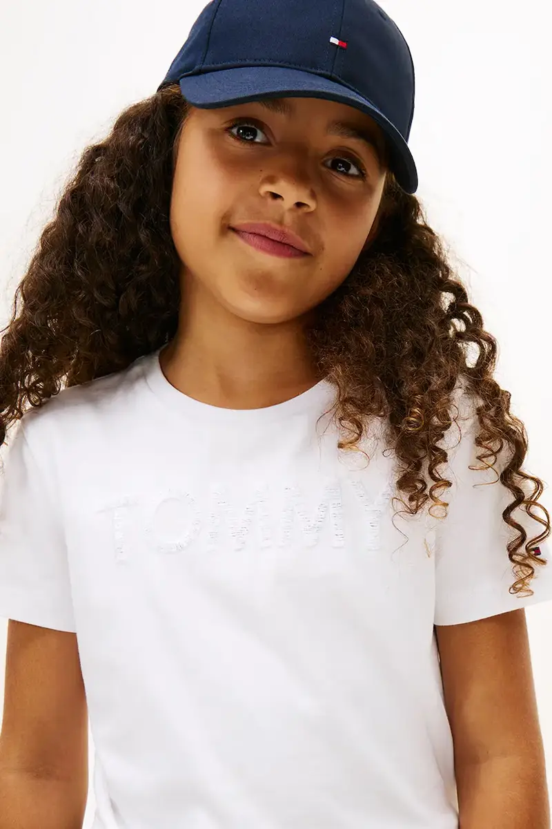 Tommy Hilfiger T-shirt Bianco 3955882 miniatura 3