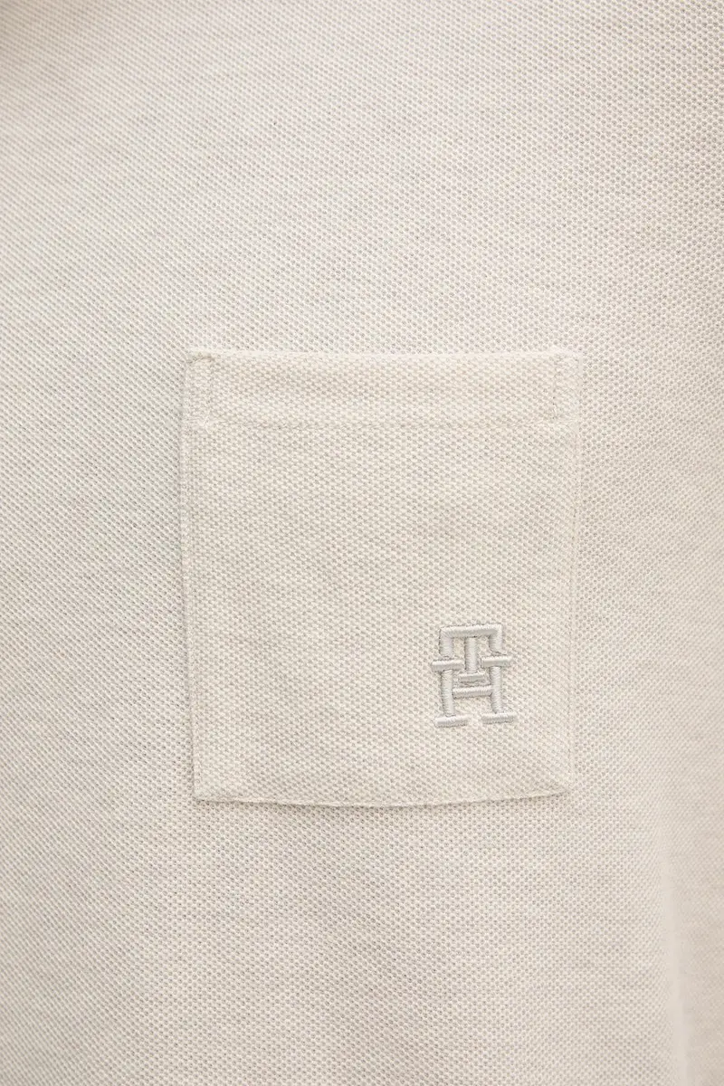 Tommy Hilfiger T-shirt Uomo Beige 3123470 miniatura 5