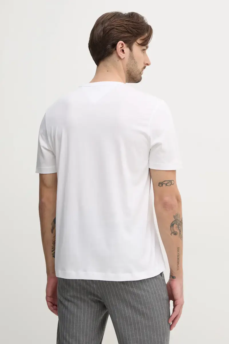 Tommy Hilfiger T-shirt Uomo Bianco 3300870 miniatura 3