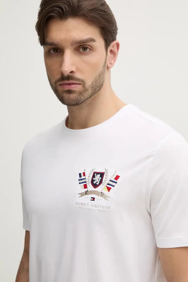 Tommy Hilfiger T-shirt Uomo Bianco 3300870