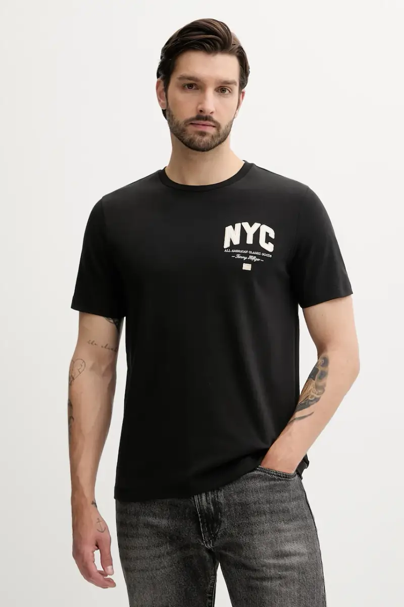 Tommy Hilfiger T-shirt Uomo Nero 3151686
