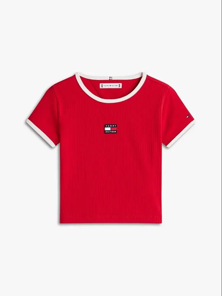 Tommy Hilfiger T-shirt Rosso 4340750