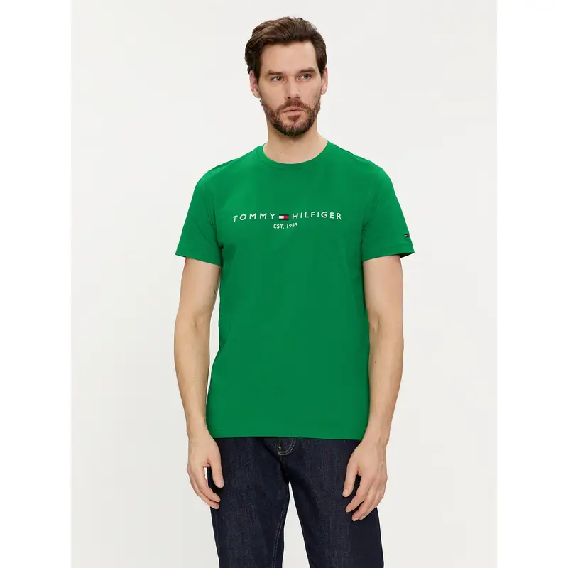 Tommy Hilfiger T-shirt Verde 3203850