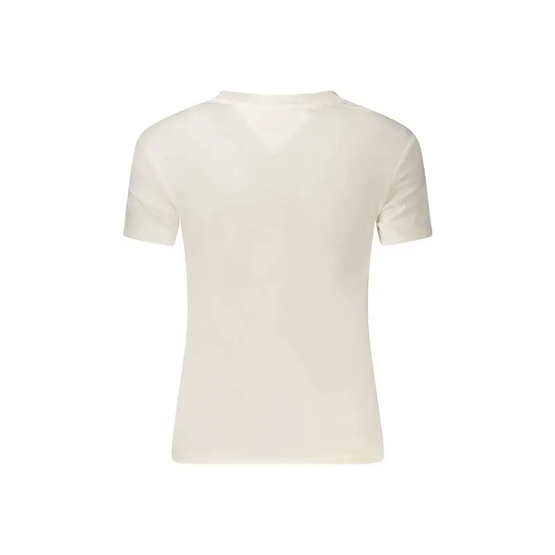 Tommy Hilfiger T-shirt Donna Bianco 4072702 miniatura 2