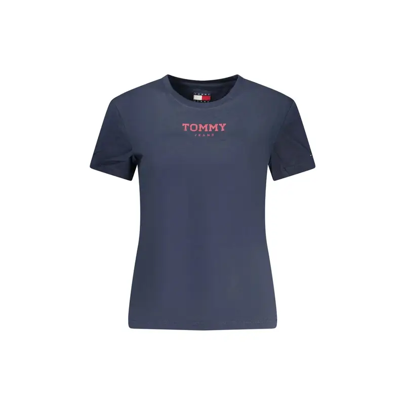 T-Shirt Maniche Corte Donna Blu Stampa
