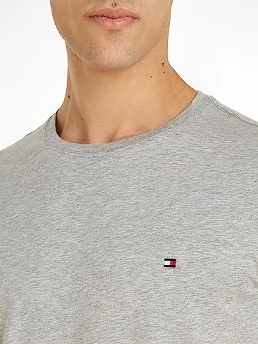 Tommy Hilfiger T-shirt Uomo Grigio 2704601 miniatura 3