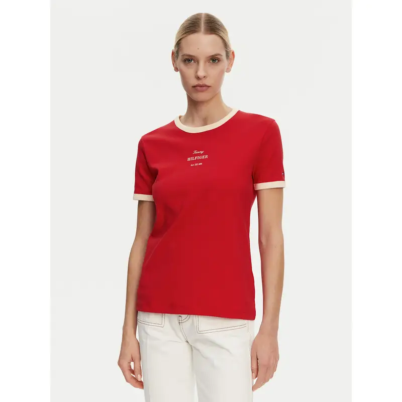 Tommy Hilfiger T-shirt Rosso 3213006
