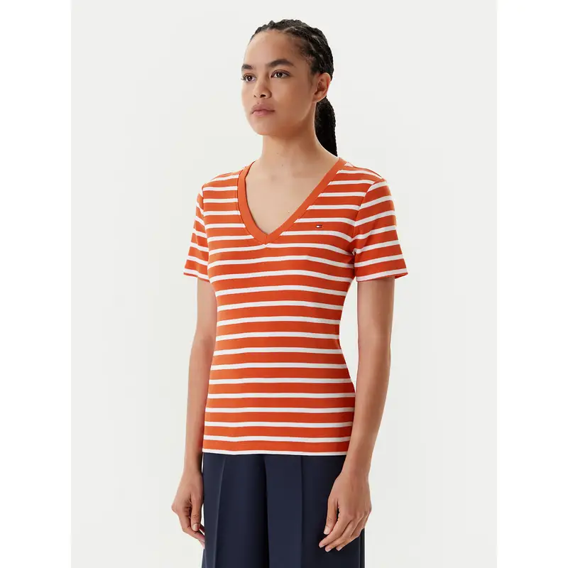 Tommy Hilfiger T-shirt Arancione 4238965